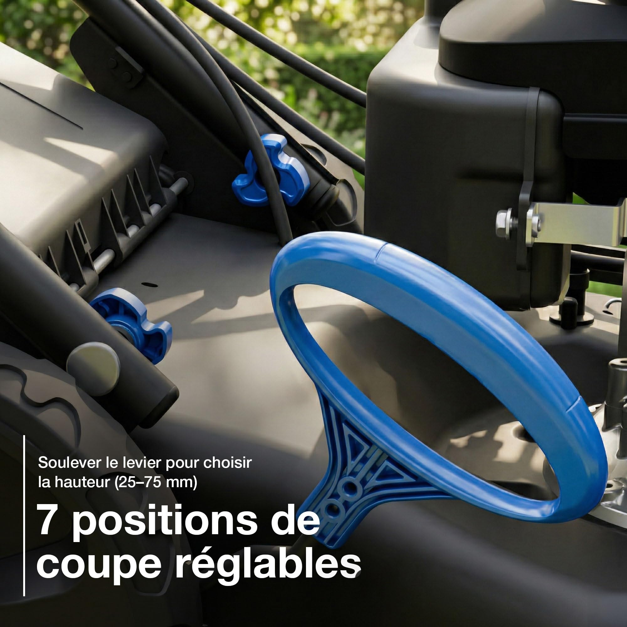 Hyundai HYM18150SPX tondeuse thermique autotractée 46 cm 60 L