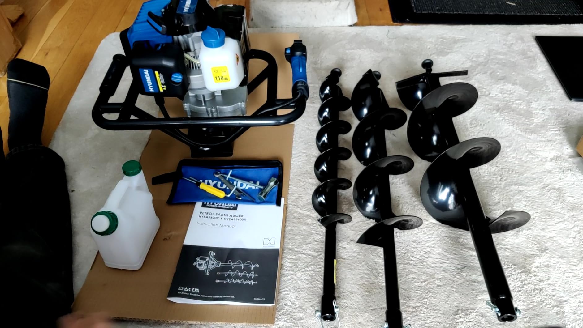 Hyundai Garden Tools HYEA5600X tarière thermique 56cm3