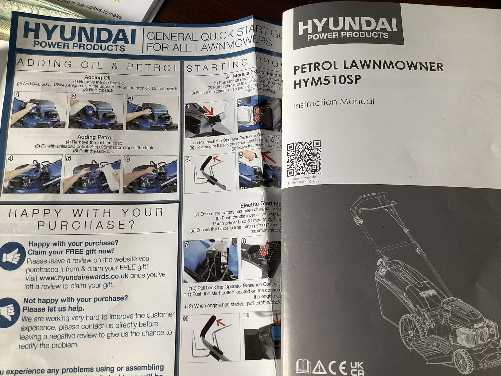 Hyundai Garden Tools HYM510SP tondeuse autopropulsée 51 cm