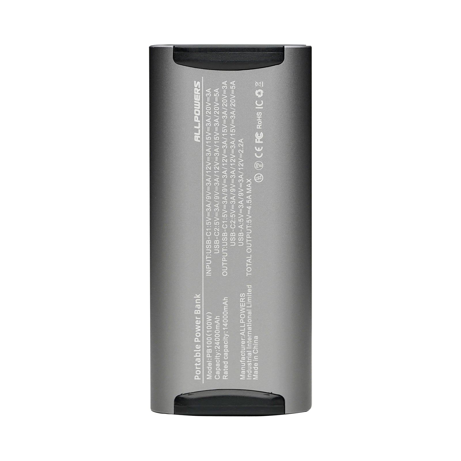 ALLPOWERS PB100 batterie externe 100W 24000mAh