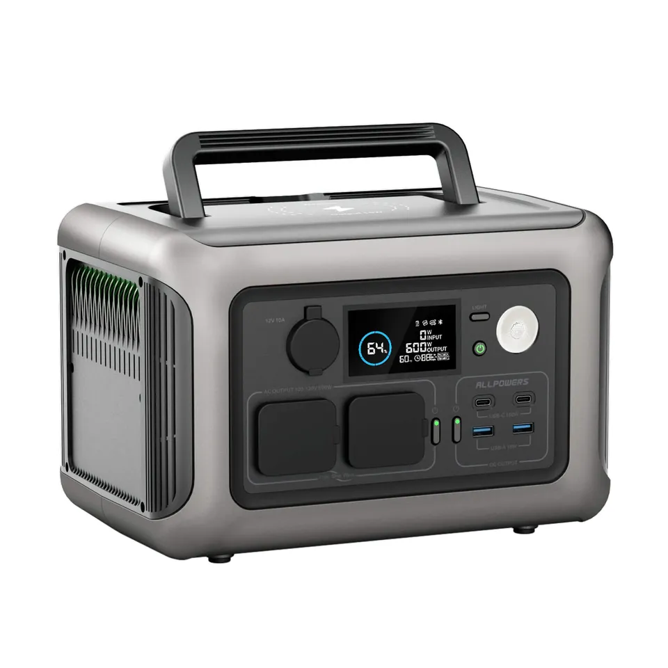 ALLPOWERS R600 station énergie portable 600W 299Wh noir