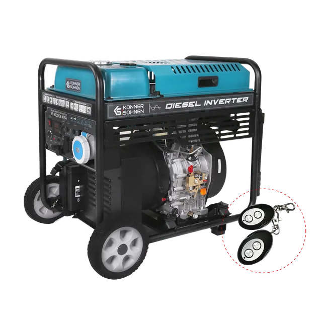 Könner & Söhnen KS 9500iDE ATSR groupe inverter diesel 10 kW