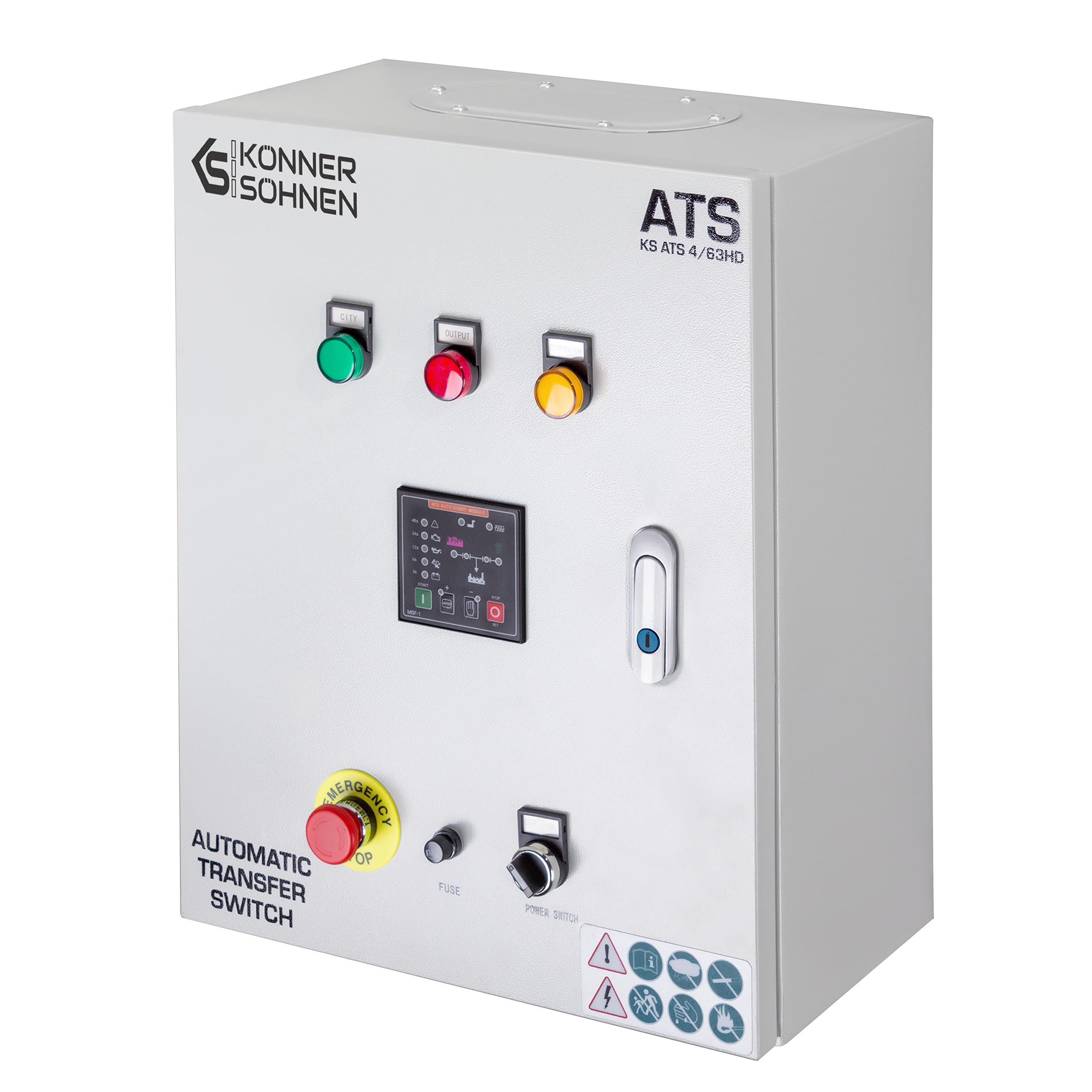 Könner & Söhnen HEAVY DUTY KS ATS 4/63HD inverseur 63A 230/400V