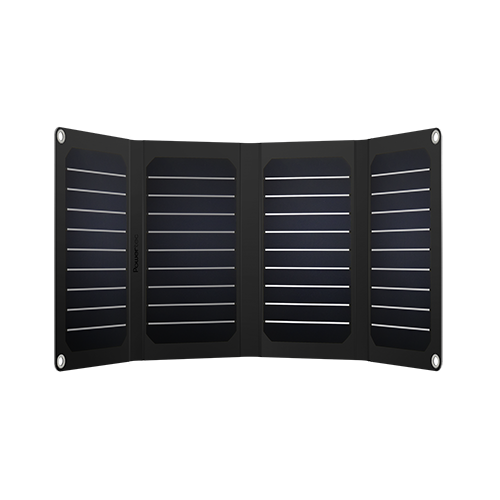 POWERTEC Kit Solaire PC USB-C panneau 21W + batterie 65Wh 20000mAh