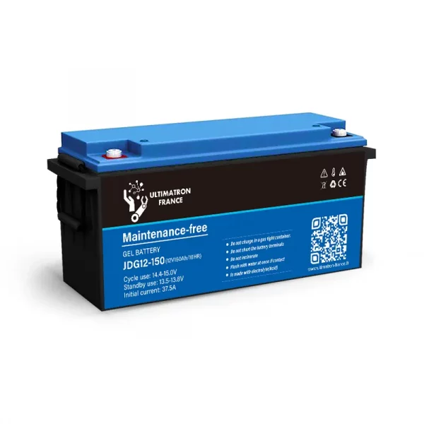 Ultimatron GEL 12V 150Ah batterie GEL décharge lente 1800Wh