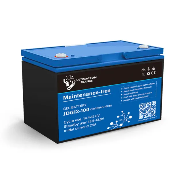 Ultimatron GEL batterie GEL 12V 100Ah décharge lente