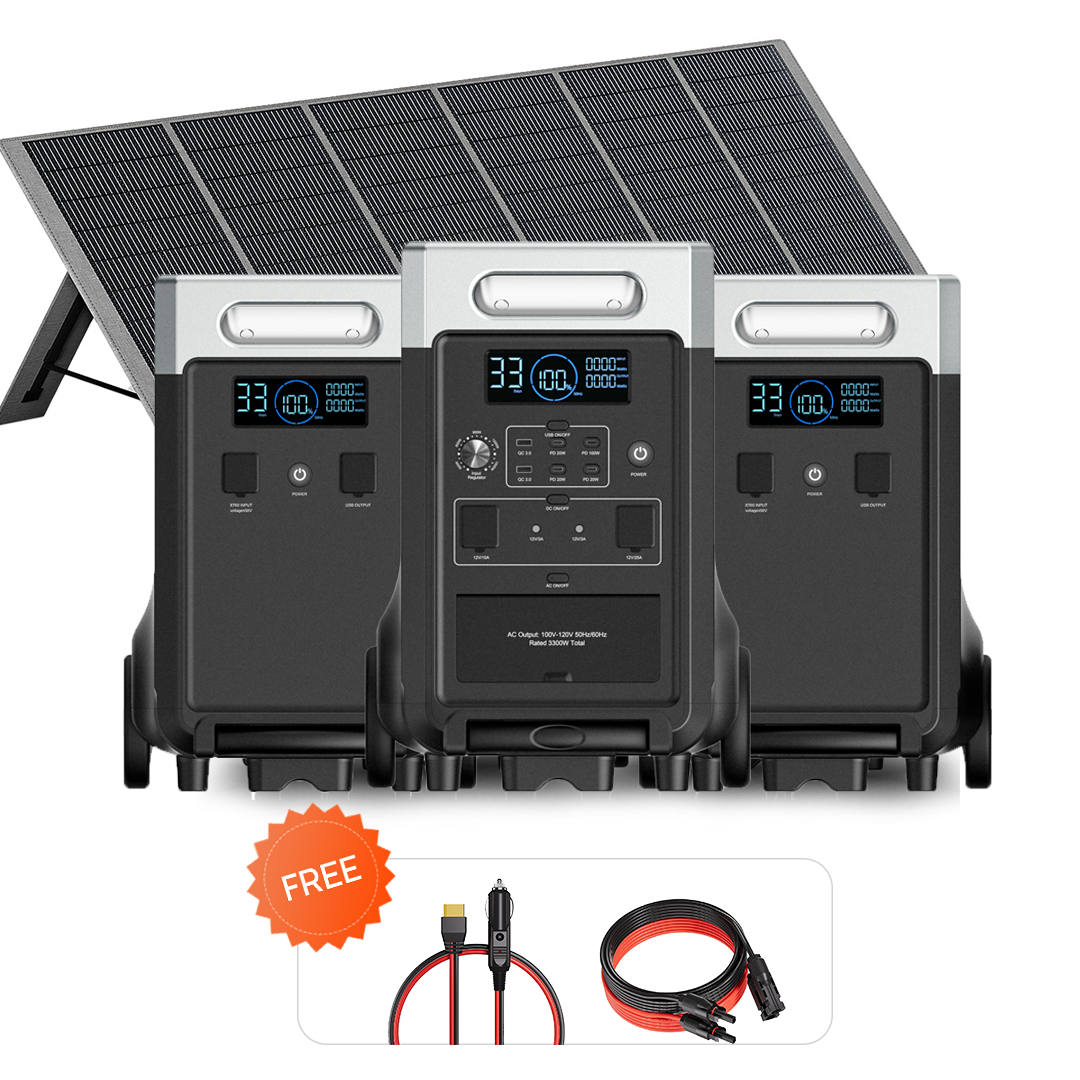 AFERIY P310 kit générateur 3600W 7680Wh + batterie