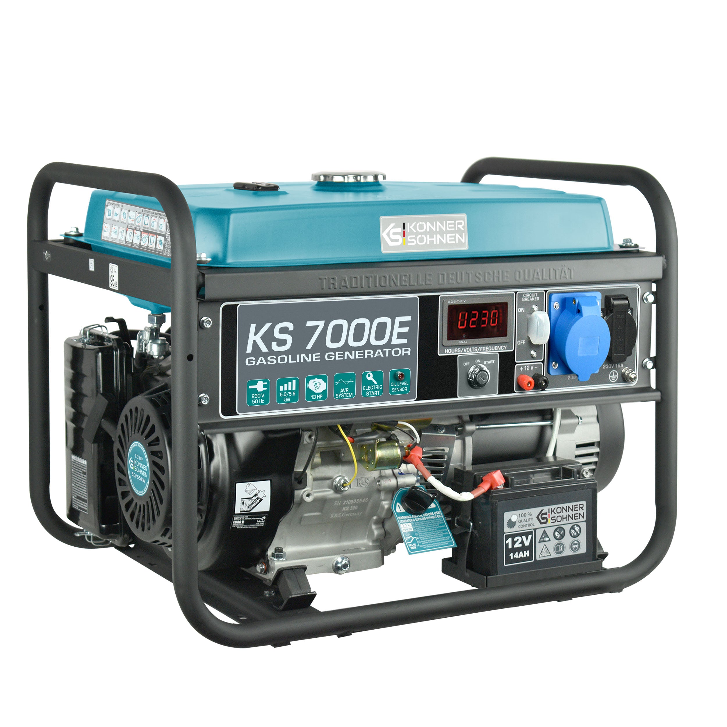 Könner & Söhnen K&S BASIC KS 7000E groupe 5000W AVR