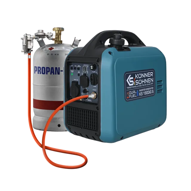 Könner & Söhnen DUAL FUEL KS 1900iG S groupe inverter 2 kW gaz