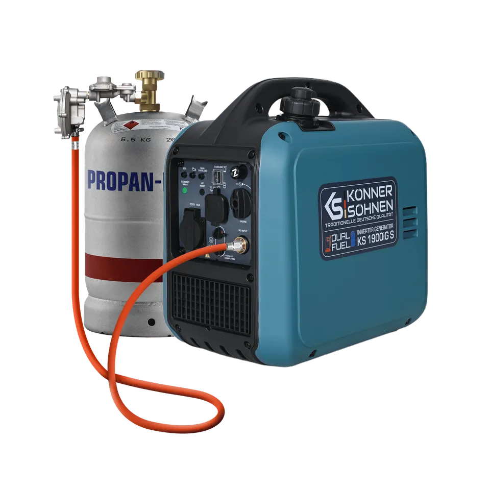 Könner & Söhnen DUAL FUEL KS 1900iG S groupe inverter 2 kW gaz