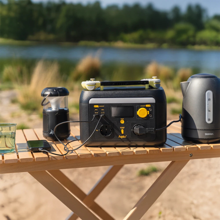 POWERTEC S600V2 station d'énergie portable 600W 512Wh
