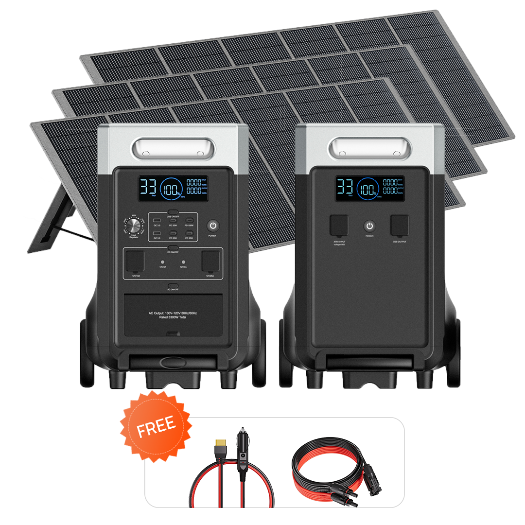 AFERIY P310 kit générateur 3600W 7680Wh + batterie