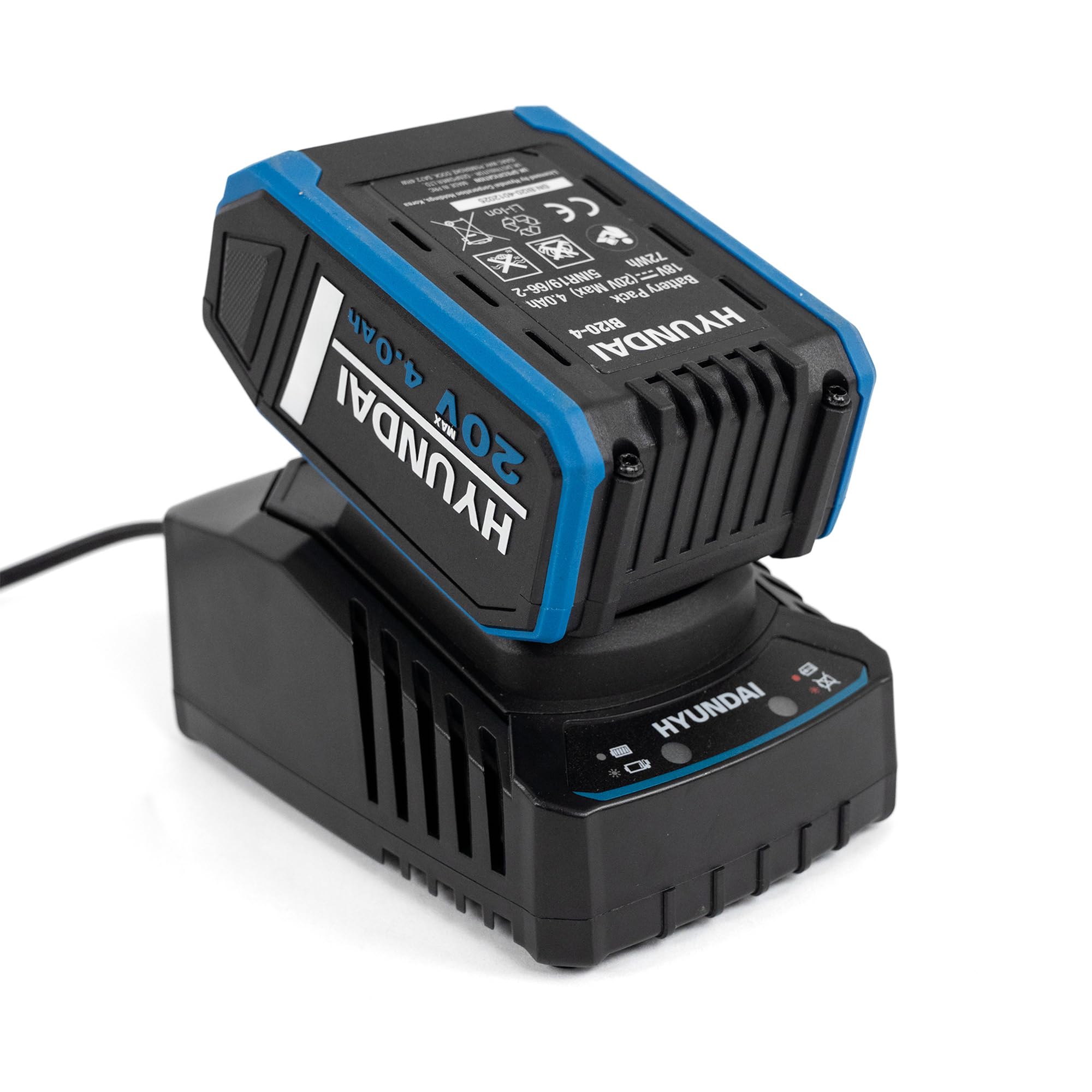 Hyundai Power Tools BI20-4 batterie 20V 4Ah + chargeur 2A