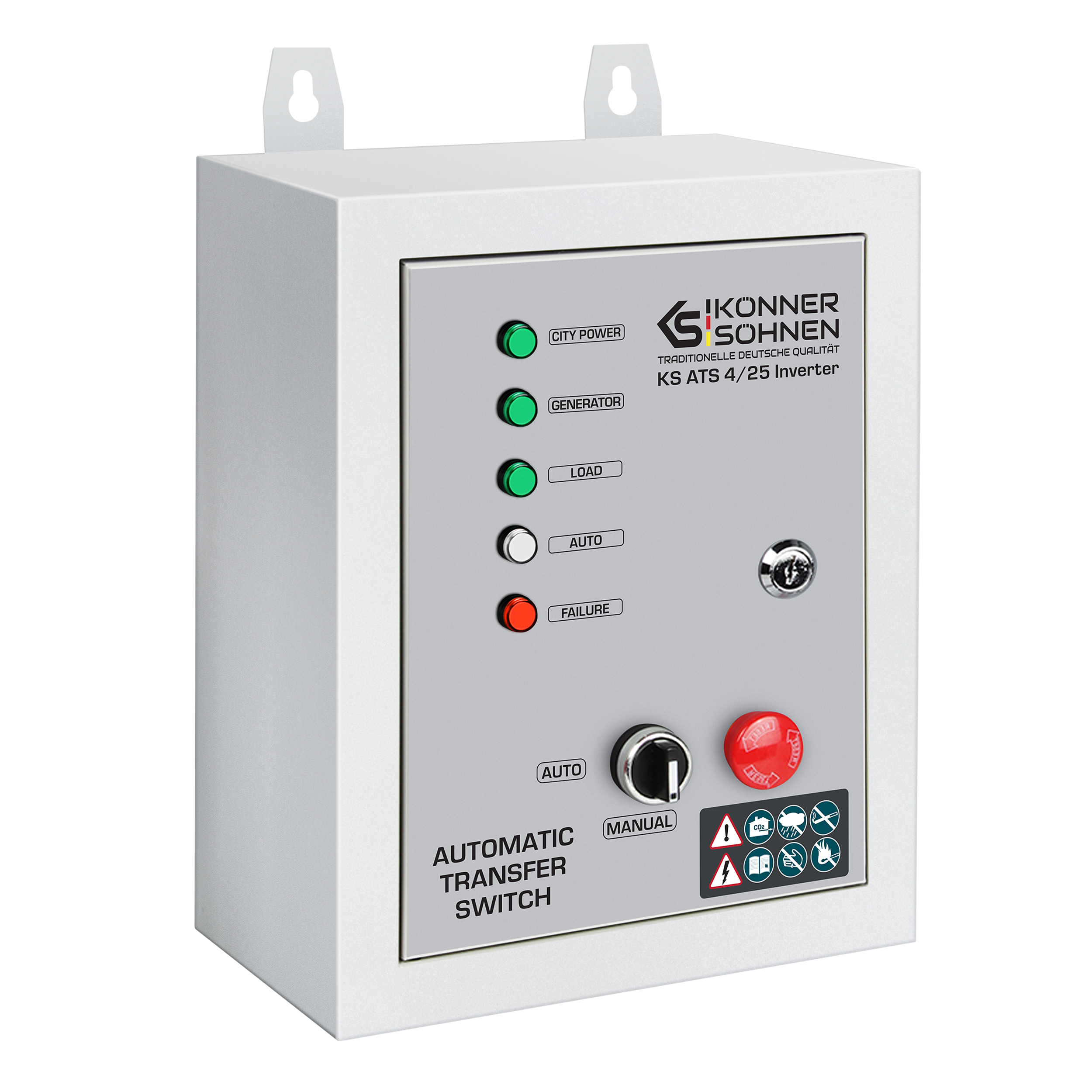 Könner & Söhnen K&S BASIC KS ATS 4/25 Inverseur source 230/400V