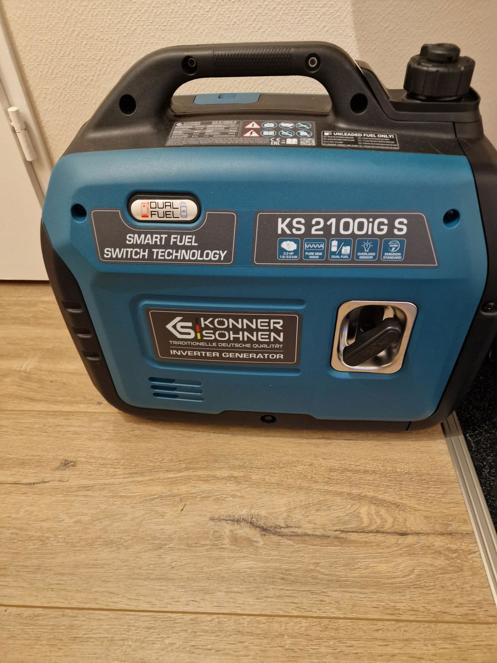 Könner & Söhnen DUAL FUEL KS 2100iG S groupe électrogène gaz-essence