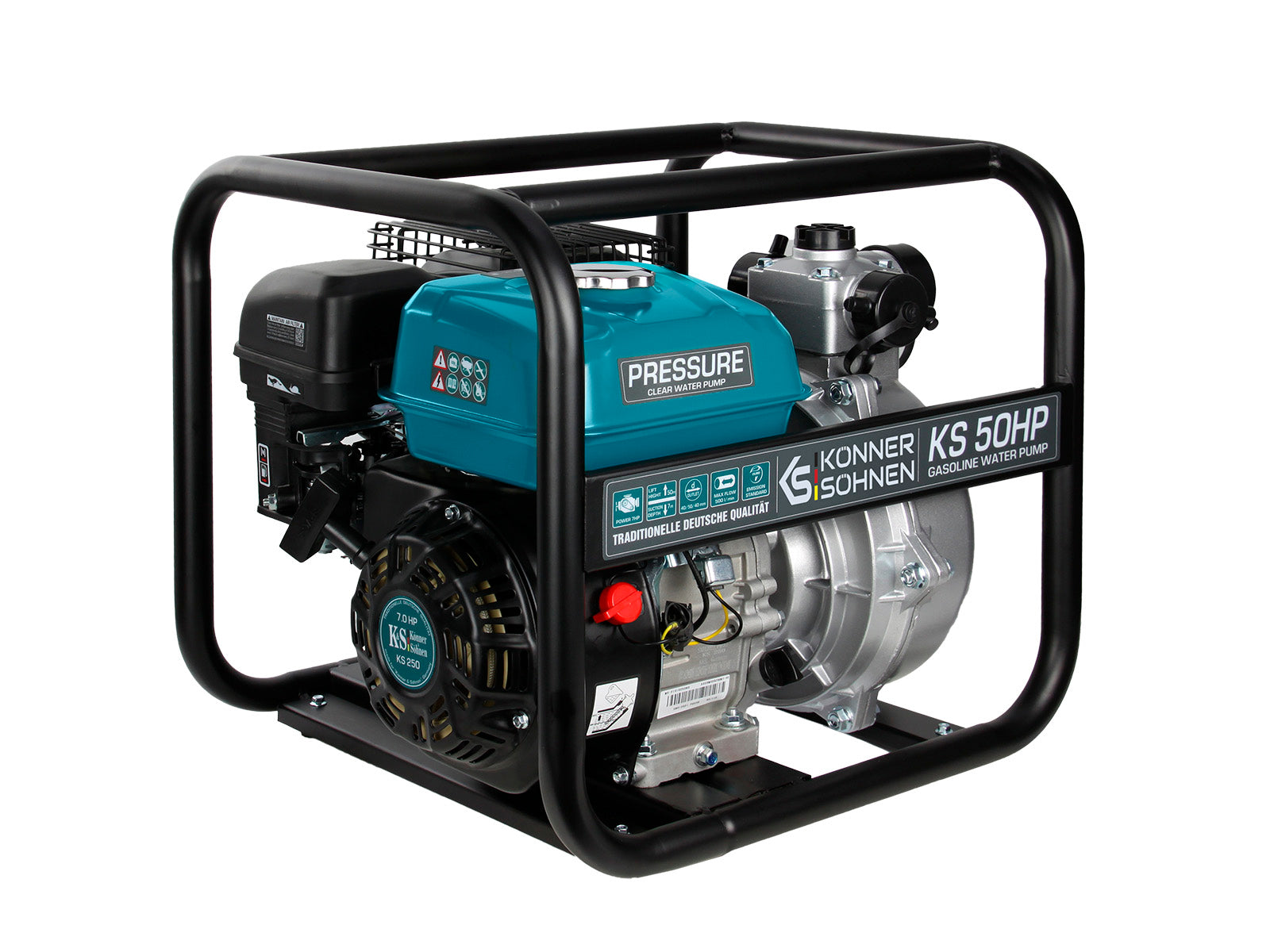 Könner & Söhnen KS 50HP motopompe haute pression 500 L/min