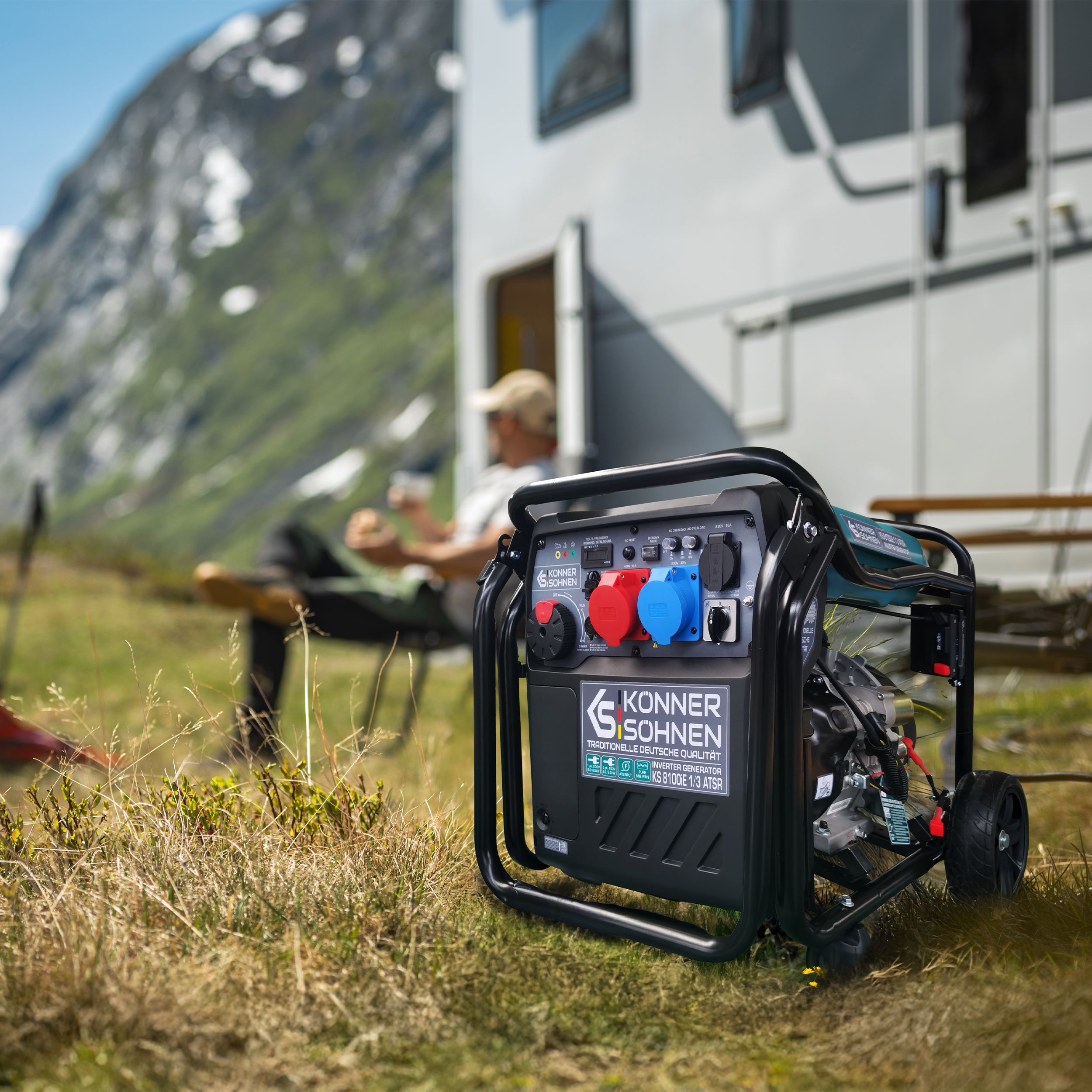 Könner & Söhnen K&S BASIC KS 8100iE générateur 8500W ATSR
