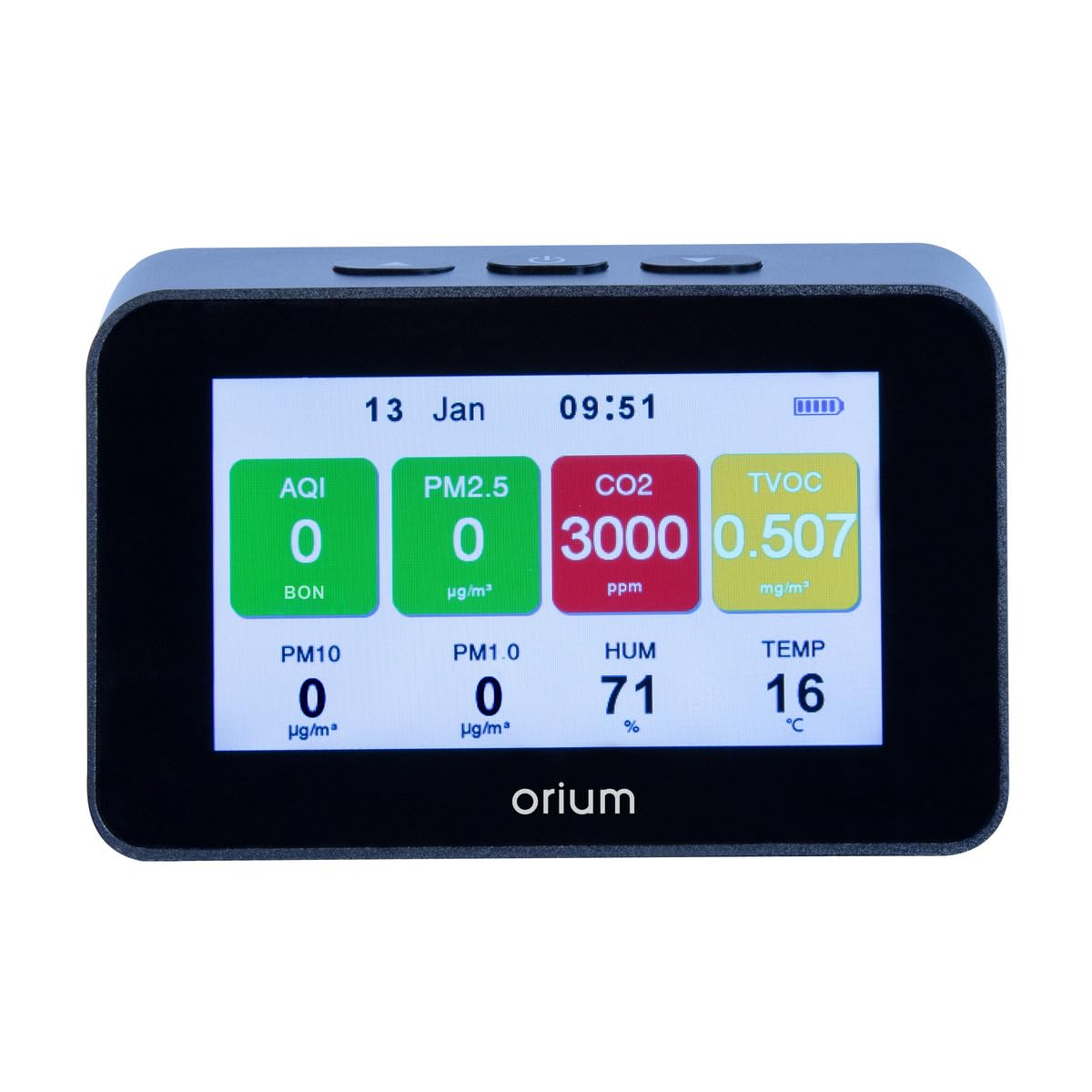 Orium Quaelis 24 mesureur qualité d’air PM1.0 PM2.5 COV