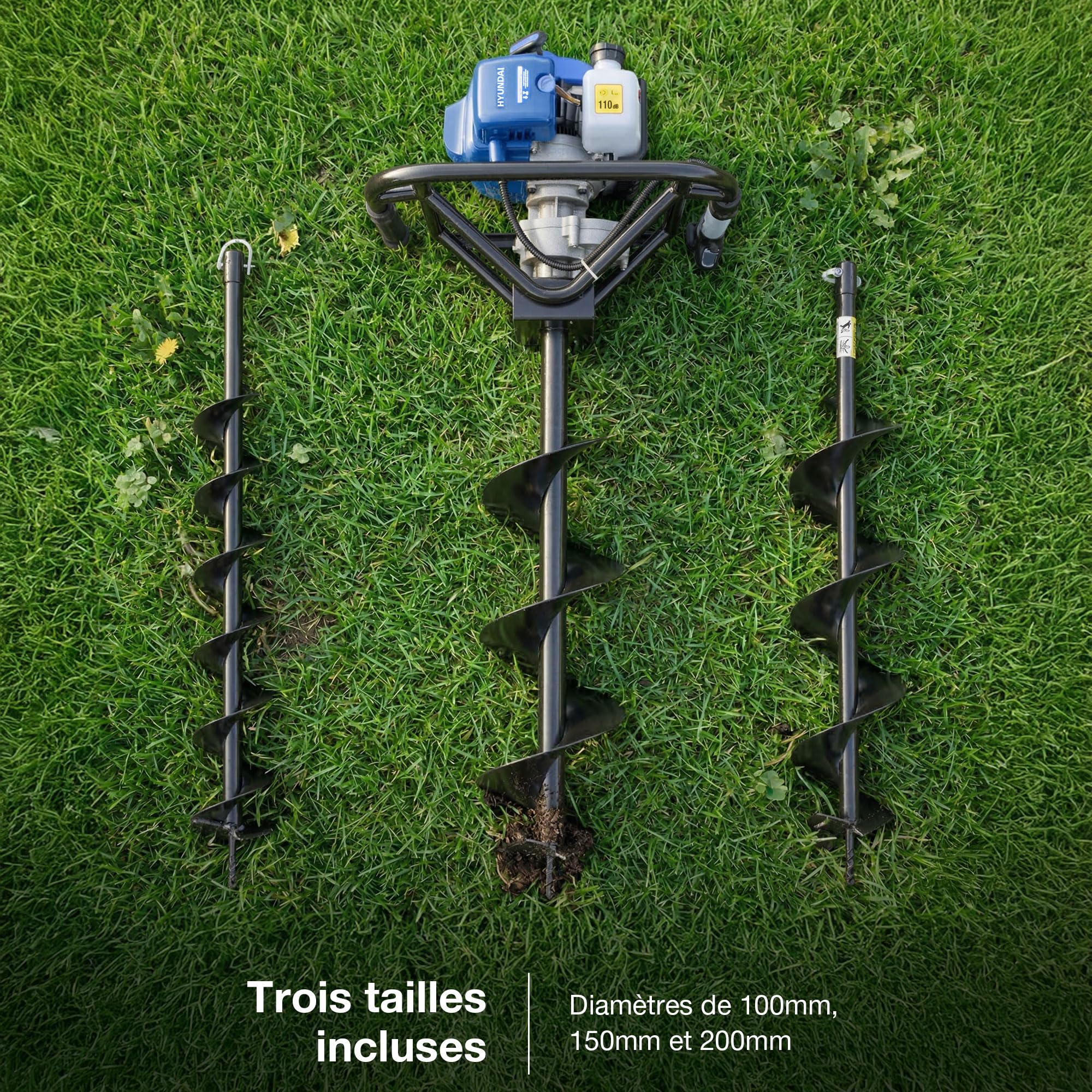 Hyundai Garden Tools HYEA5600X tarière thermique 56cm3