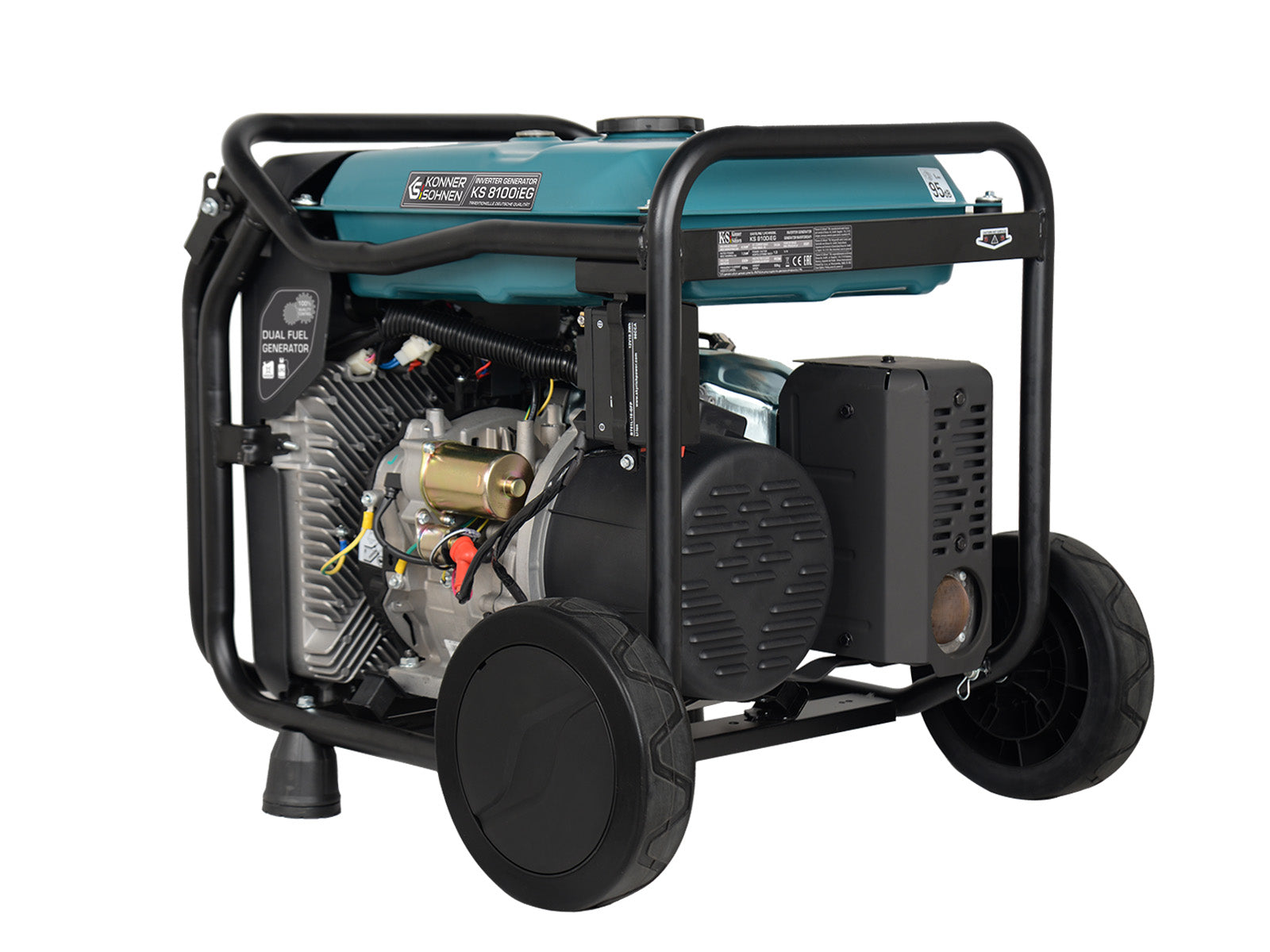 Könner & Söhnen DUAL FUEL KS 8100iEG groupe électrogène 8000 W recond.