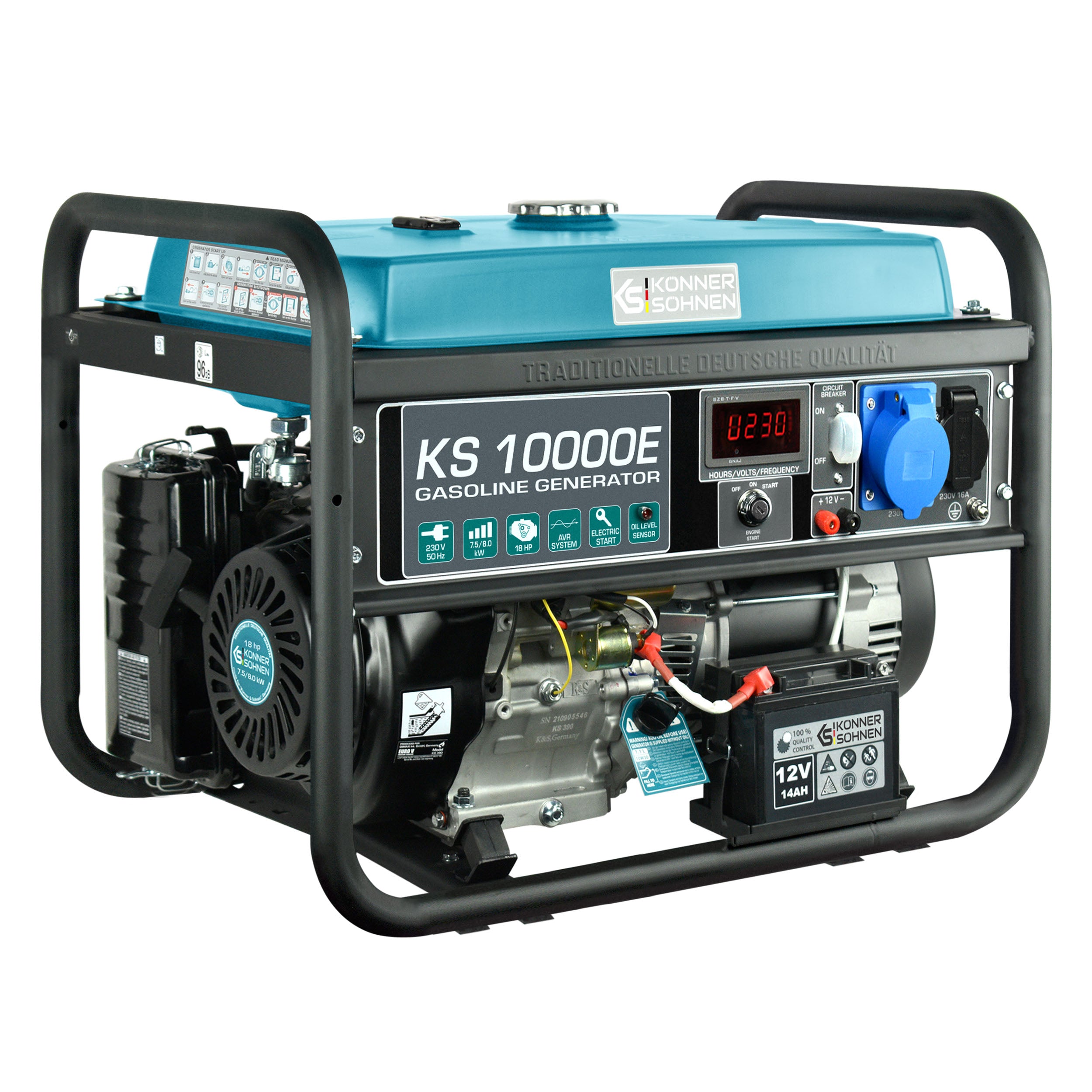 Könner & Söhnen K&S BASIC KS 10000E groupe électrogène 9kW