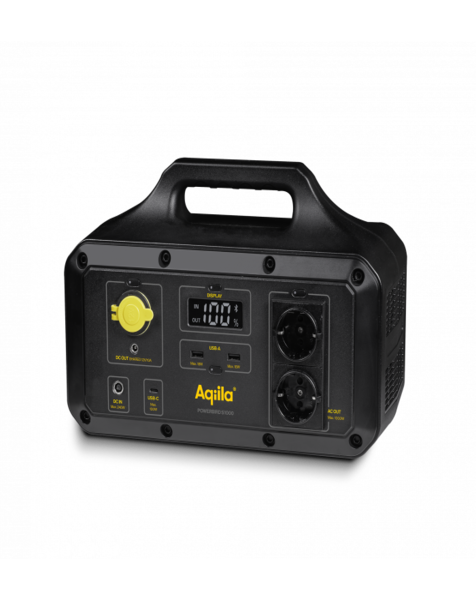 Powertec kit solaire 200W + station 768Wh 1000W camping