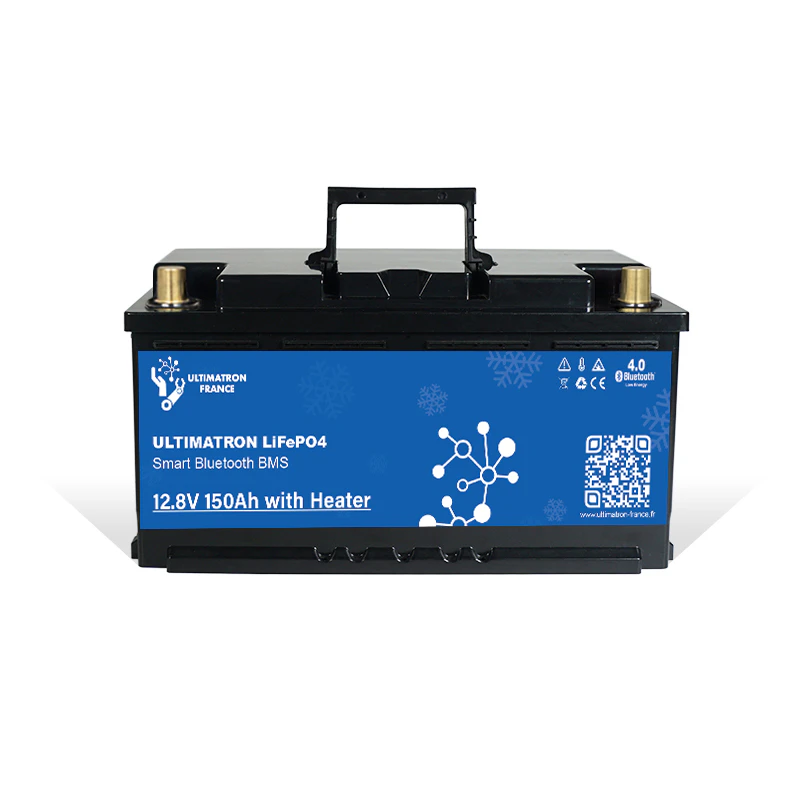 Ultimatron ULM 150Ah batterie lithium sous siège chauffante