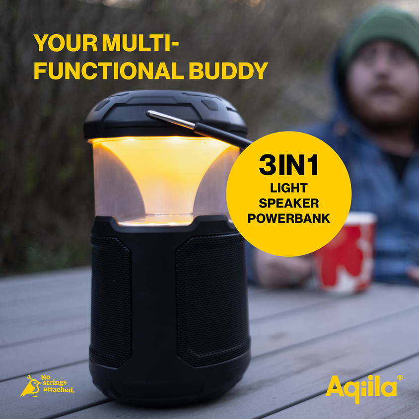 Powertec Soundbird B10 enceinte Bluetooth LED 20W 10000mAh
