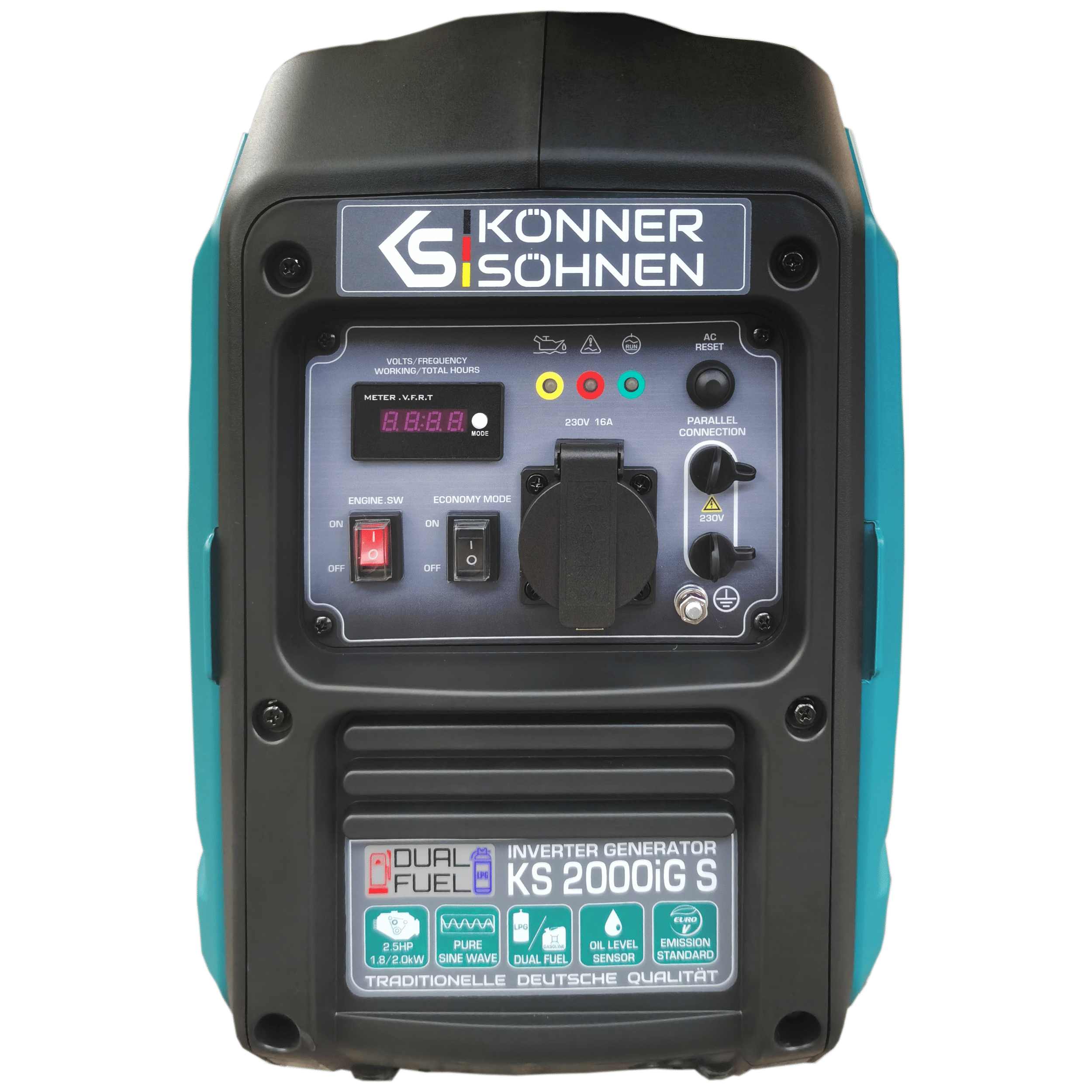 Könner & Söhnen DUAL FUEL KS 2000iG S groupe électrogène gaz 62 dB
