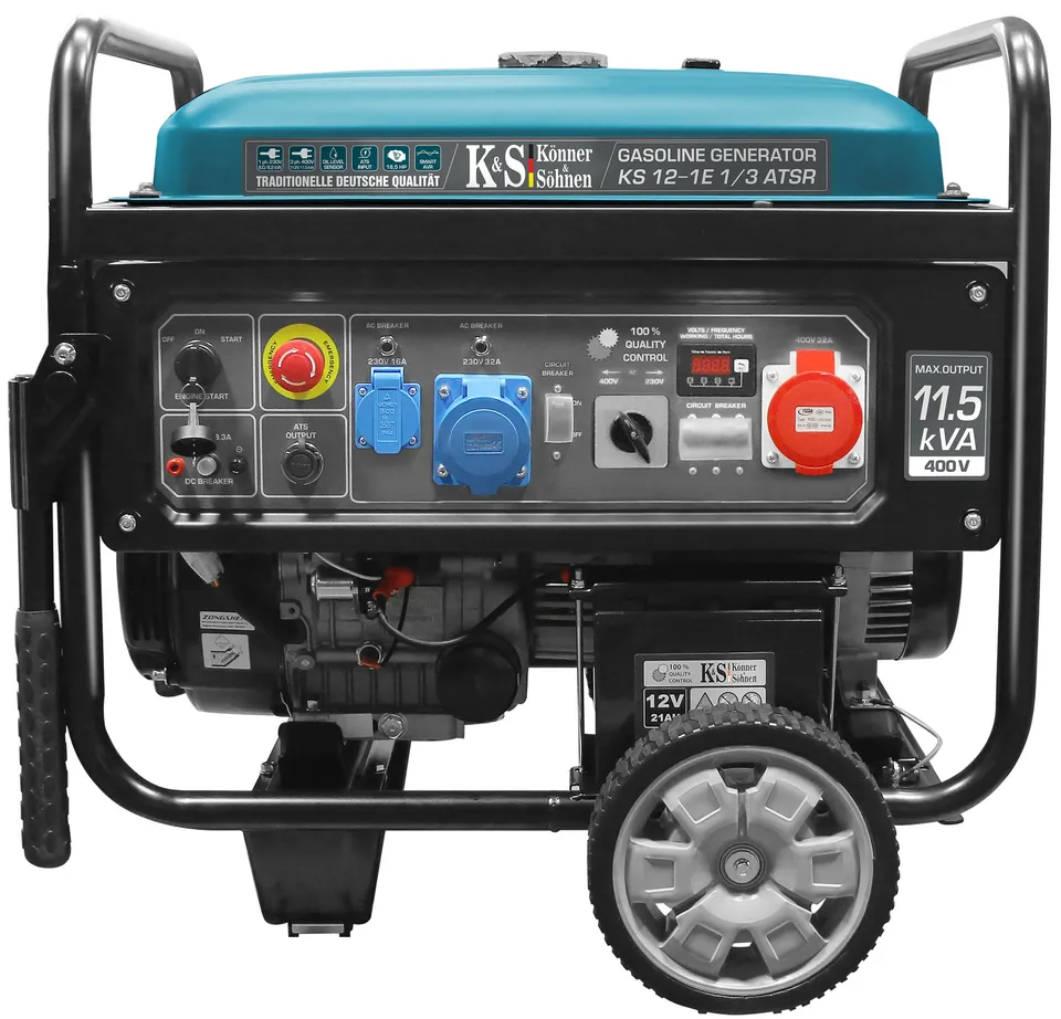 Könner & Söhnen K&S BASIC KS 12-1E ATSR groupe essence VTS 230/400V