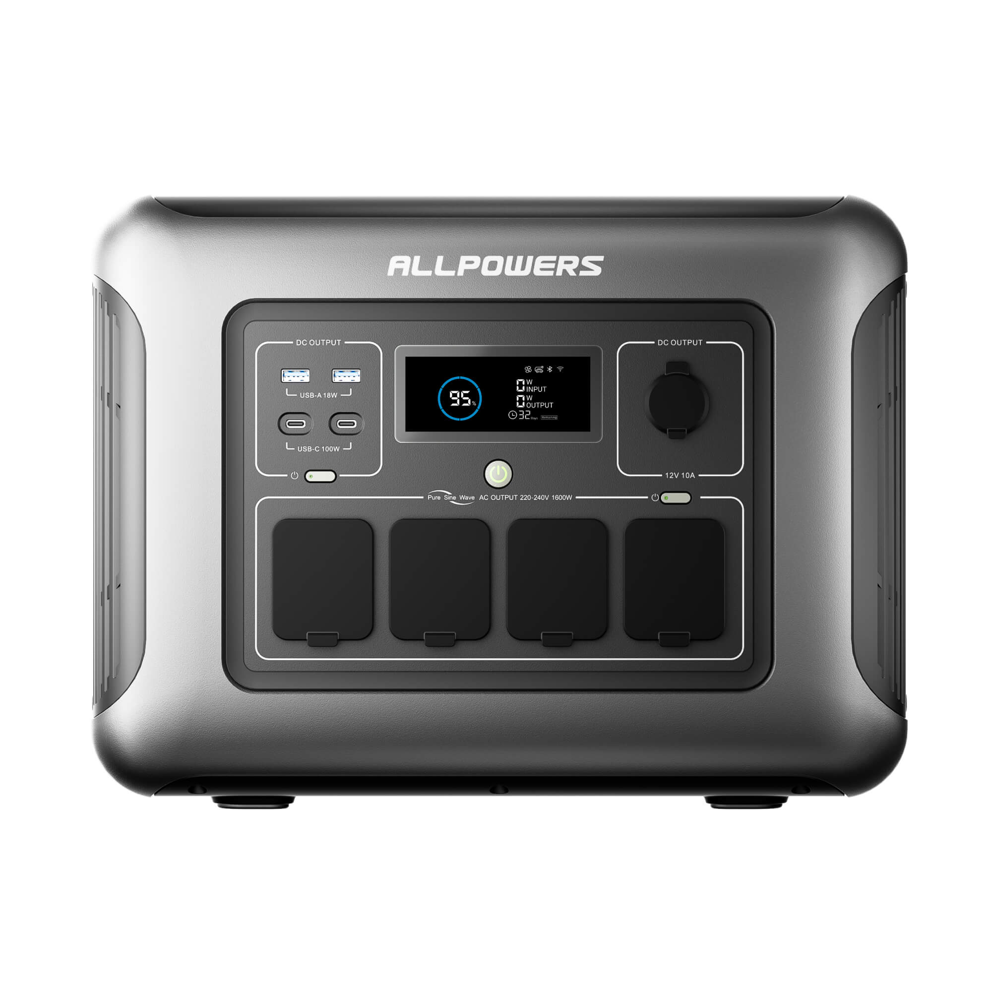 ALLPOWERS R1500 LITE station d'énergie portable 1056Wh 1600W LiFePO4