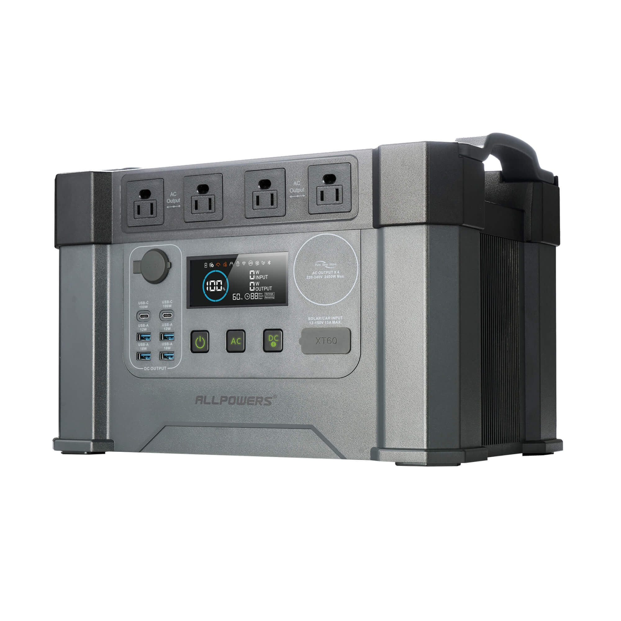ALLPOWERS Portable Power S2000 Pro station 1451Wh 2400W