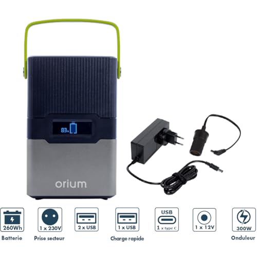 Orium Izywatt 250 station d’énergie portable 260 Wh 300 W