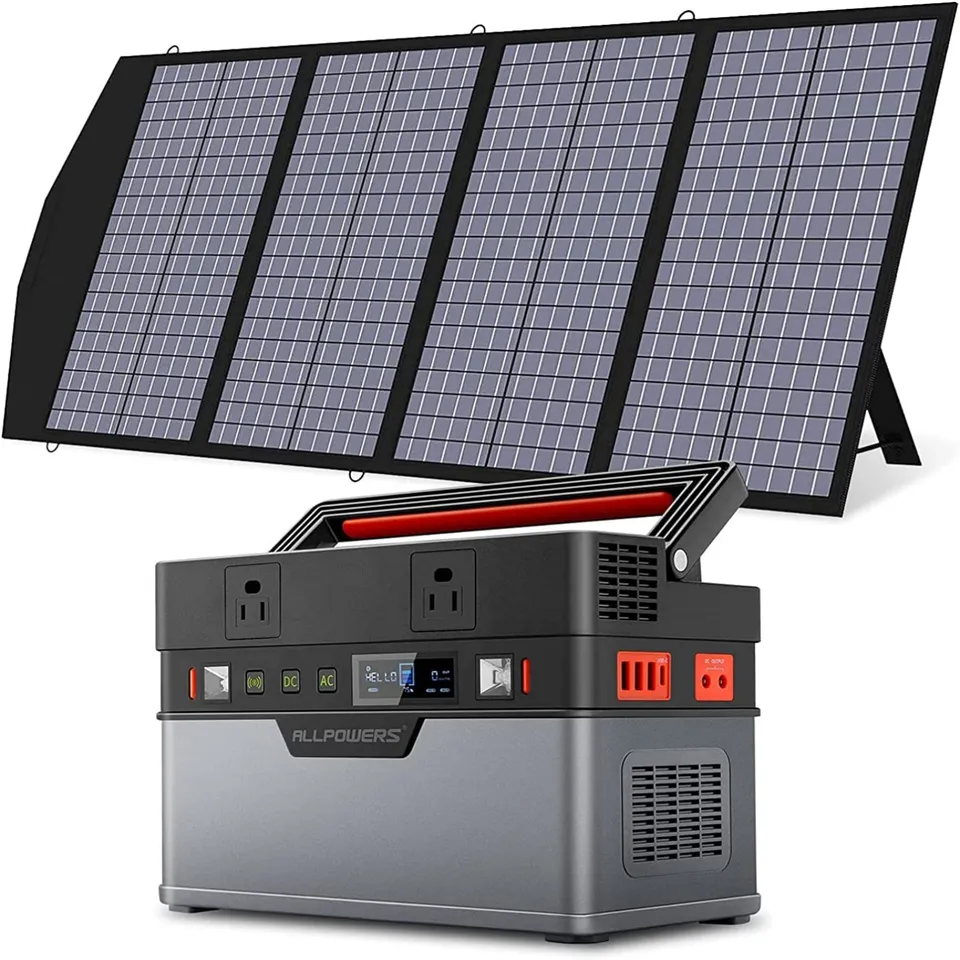 ALLPOWERS S700 station d'énergie portable 700W kit SP029 140W