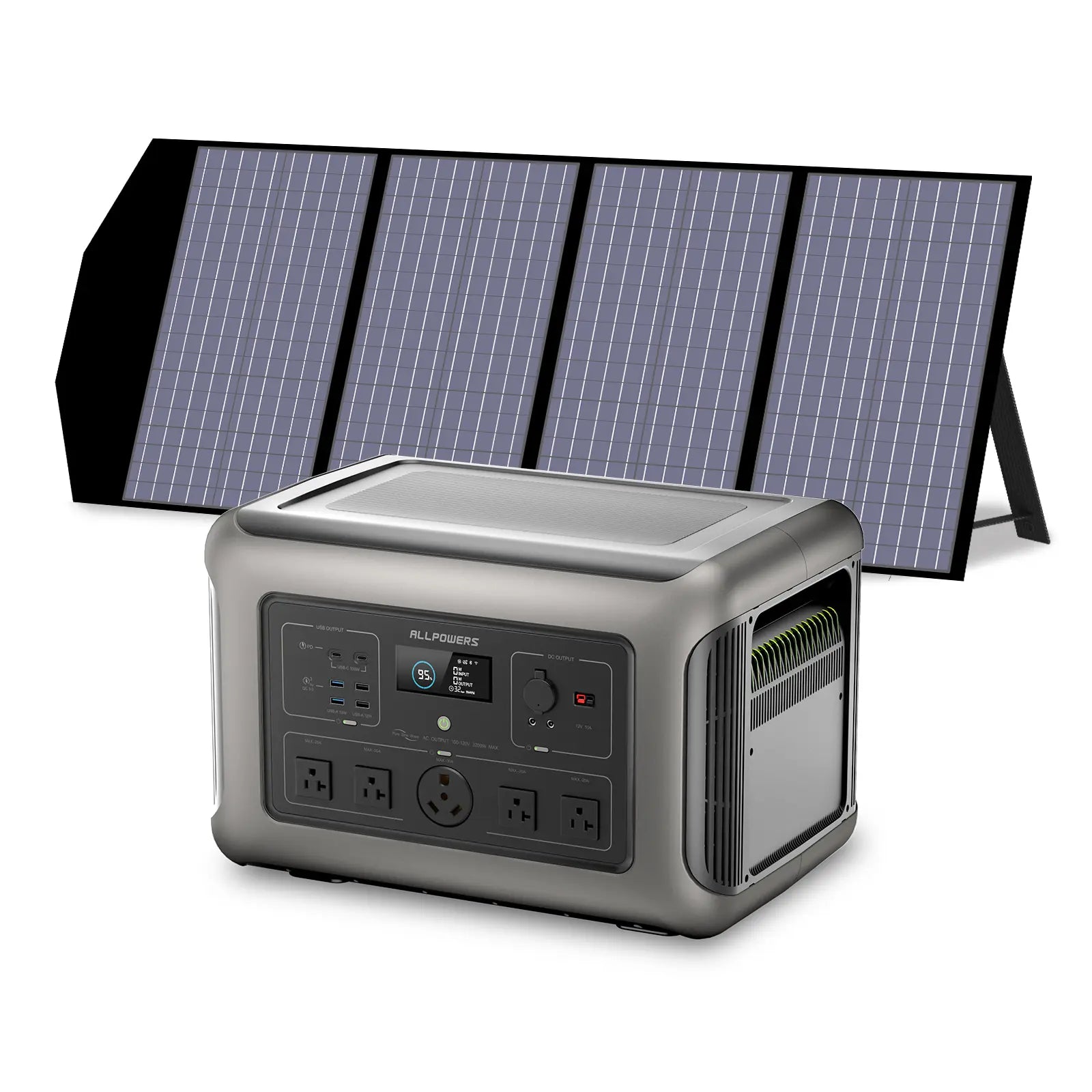 ALLPOWERS R3500 kit générateur solaire 3200W 3168Wh + 140W