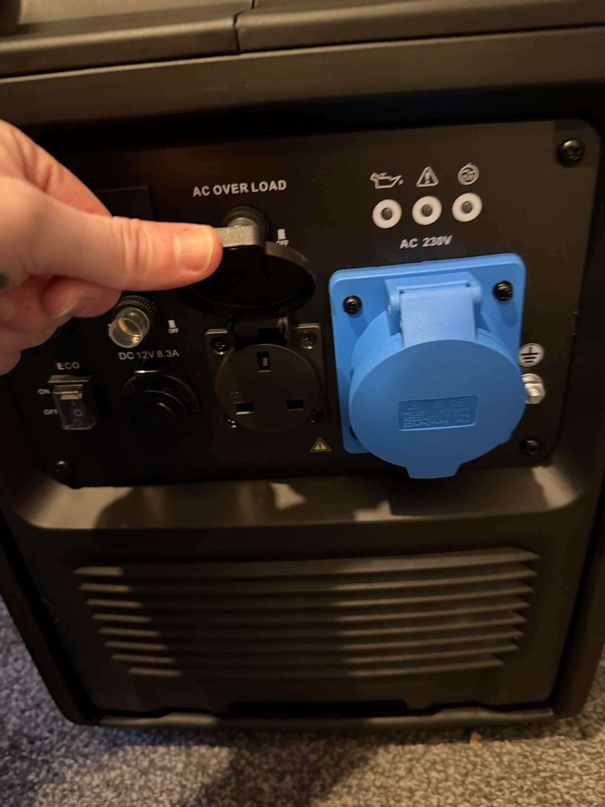 Hyundai Generator HY6250SEi générateur inverter essence 5500W