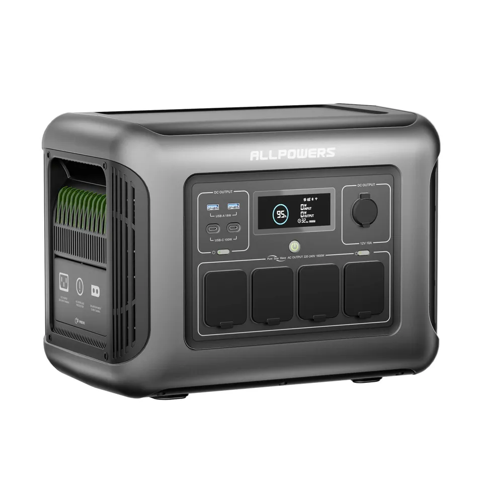 ALLPOWERS R1500 LITE station d'énergie portable 1056Wh 1600W LiFePO4