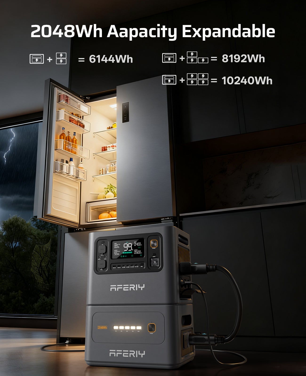 AFERIY Haven3000 P300 station 3000W 2048Wh