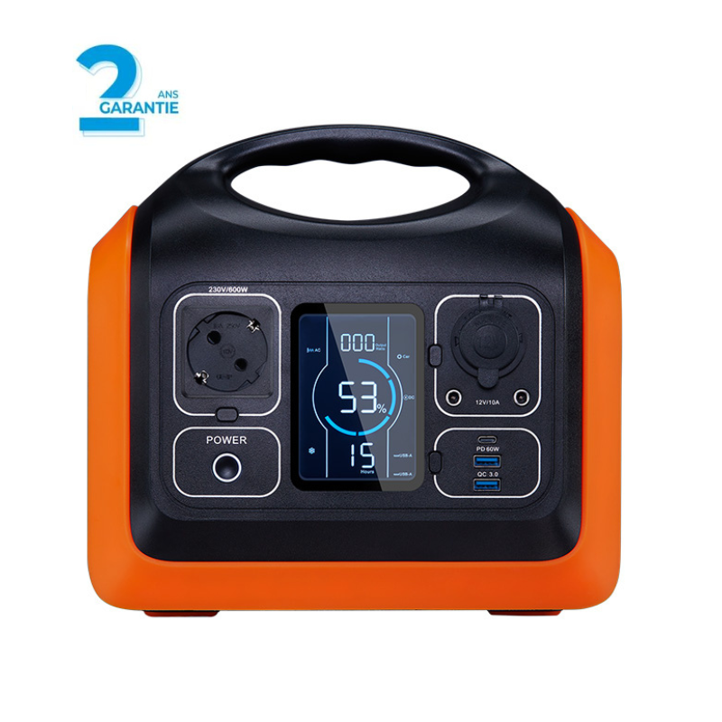 POWERTEC GPT600 station électrique portable 600W 600Wh