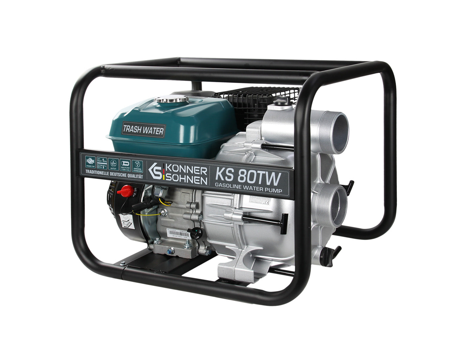 Könner & Söhnen K&S BASIC KS 80TW motopompe eaux usées 1100 L/min