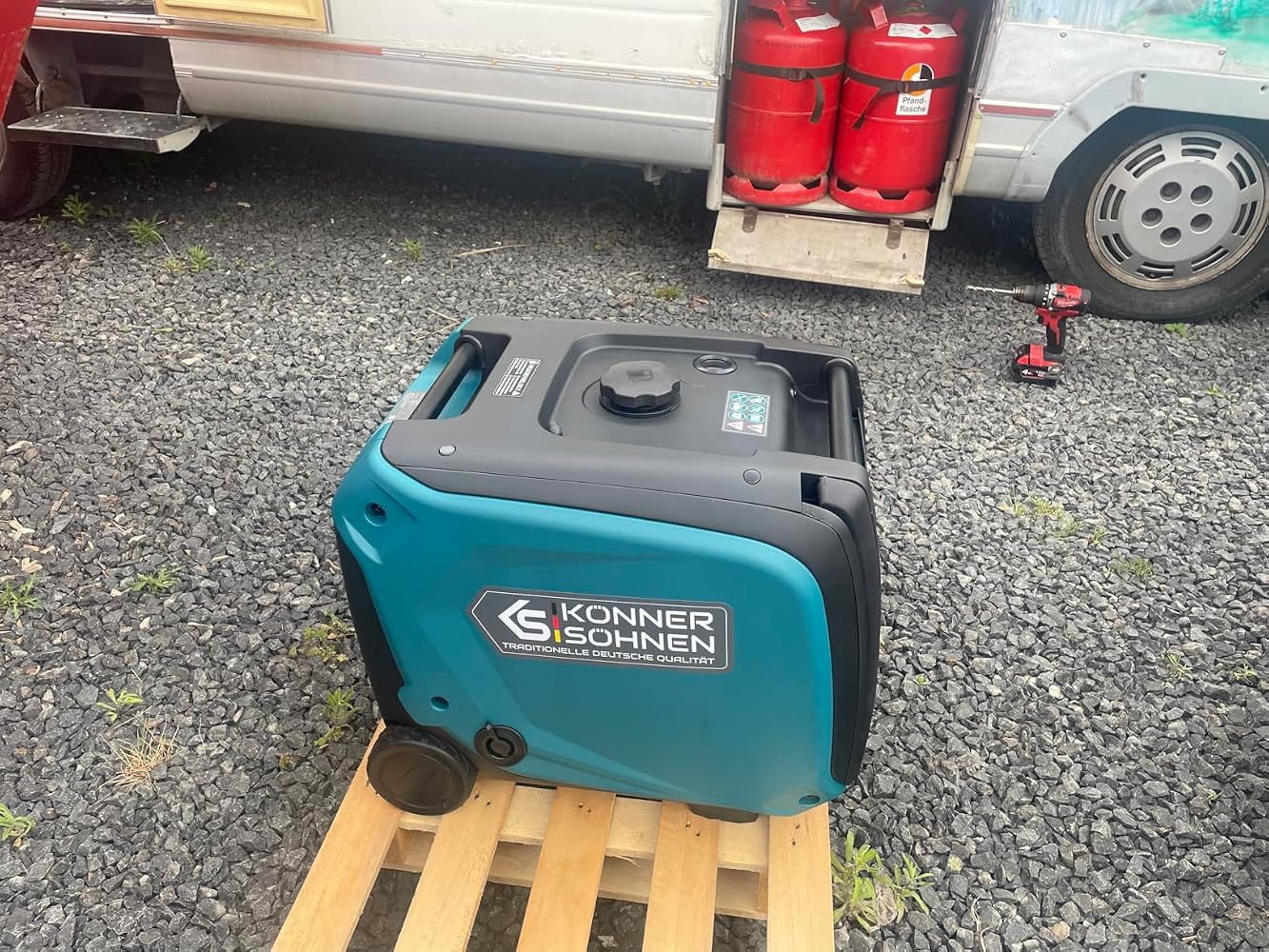 Könner & Söhnen KS 4000iEG S groupe électrogène inverter 4000W GPL