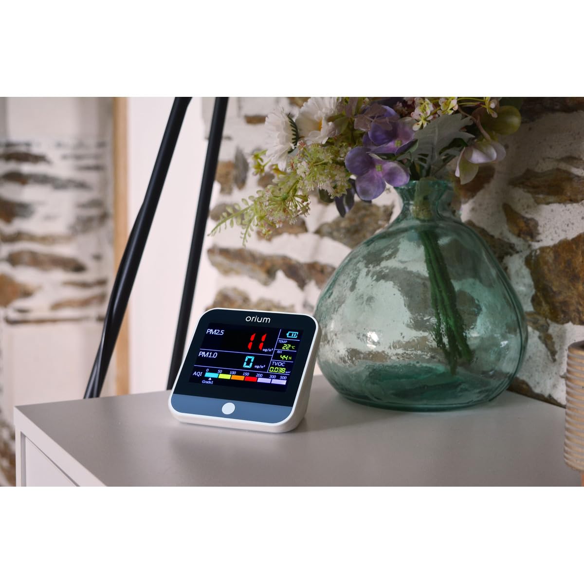 Orium Quaelis 24 mesureur qualité d’air PM1.0 PM2.5 COV