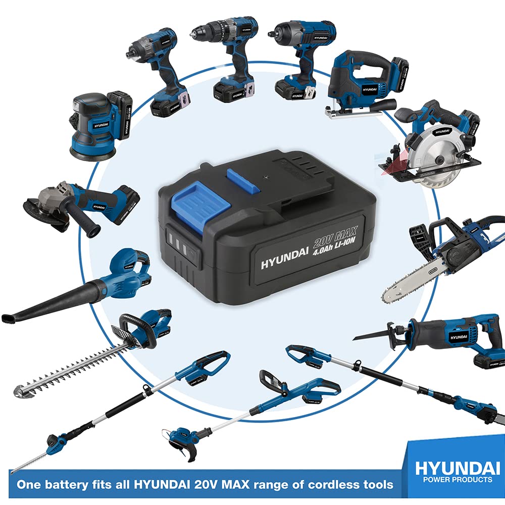 Hyundai 20V souffleur feuilles sans fil batterie incluse