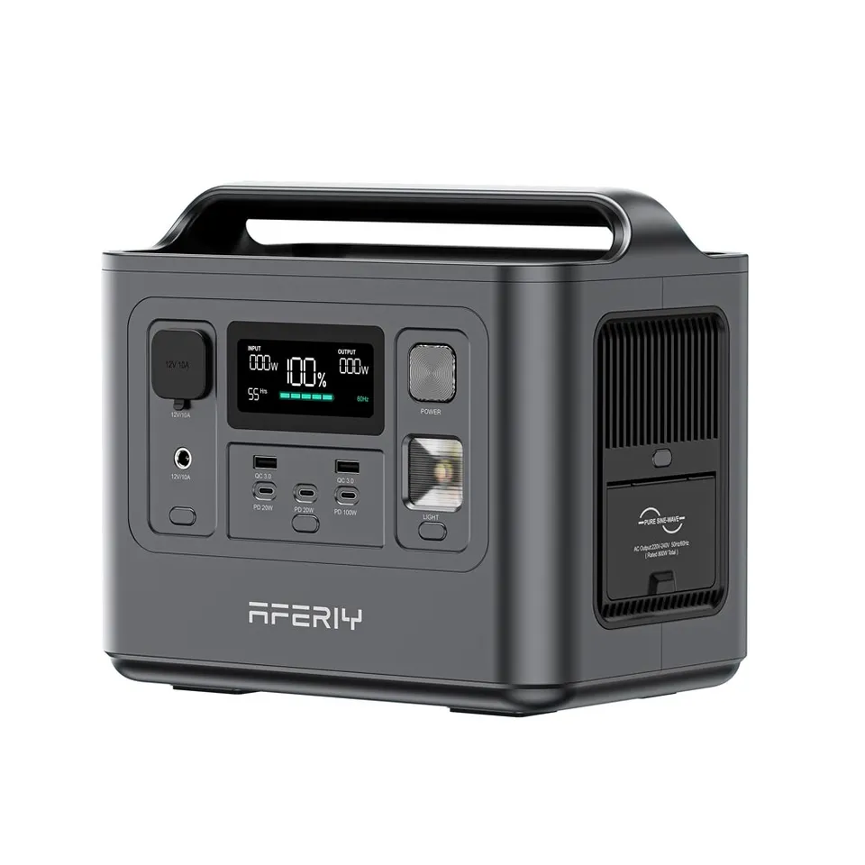 AFERIY Nomad800 P010 800W Station d'Énergie 512Wh