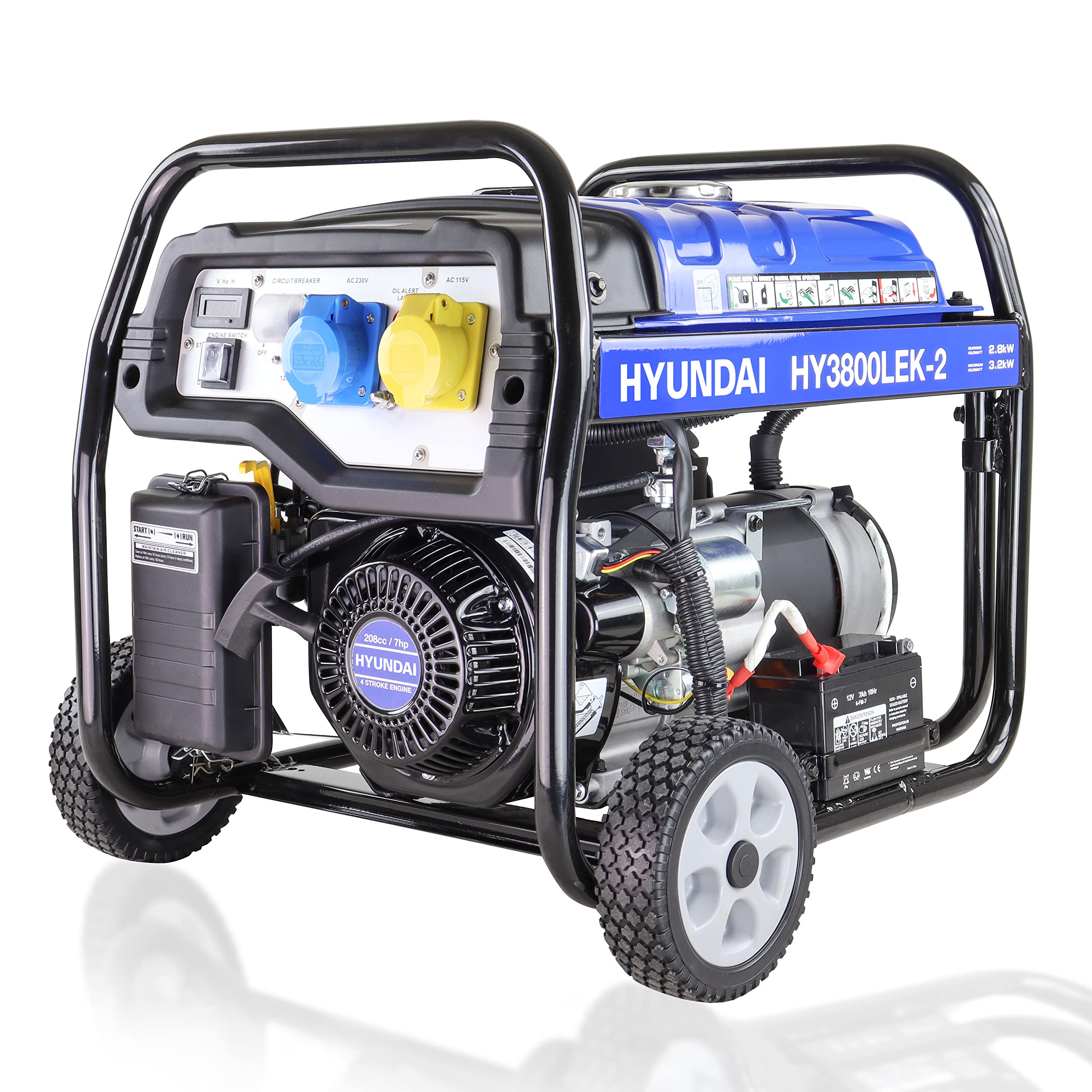 Hyundai HY3800LEK-2 générateur essence 3,2 kW