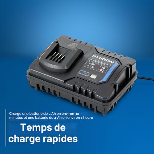 Hyundai C20-4 chargeur batterie rapide 20V 4A