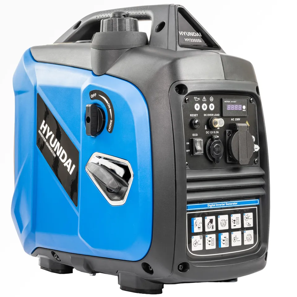 Hyundai Generator HY2350Si groupe électrogène inverter 2000W essence 62 dBA