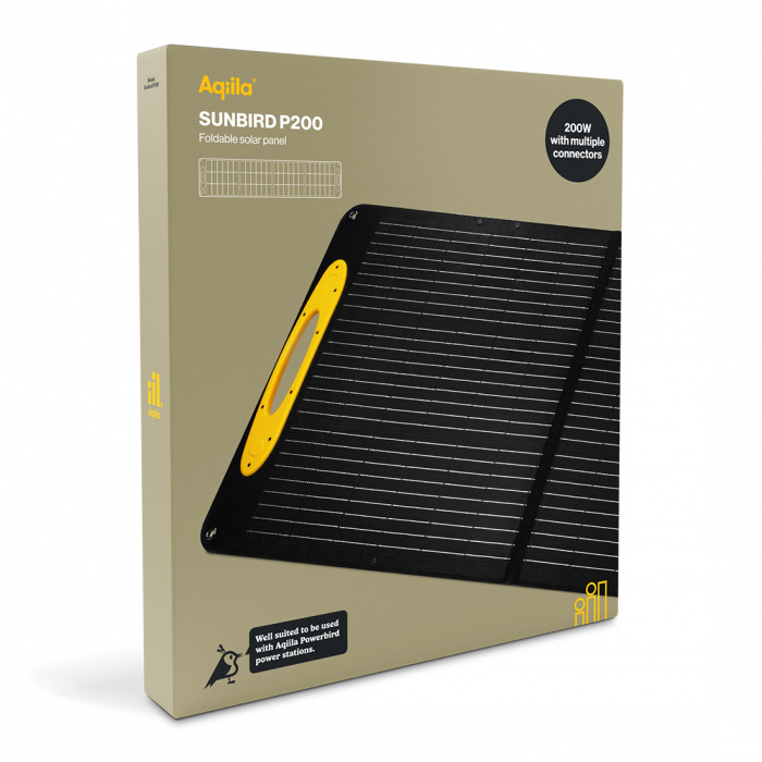 POWERTEC P200 panneau solaire portable 200W pliable IP65