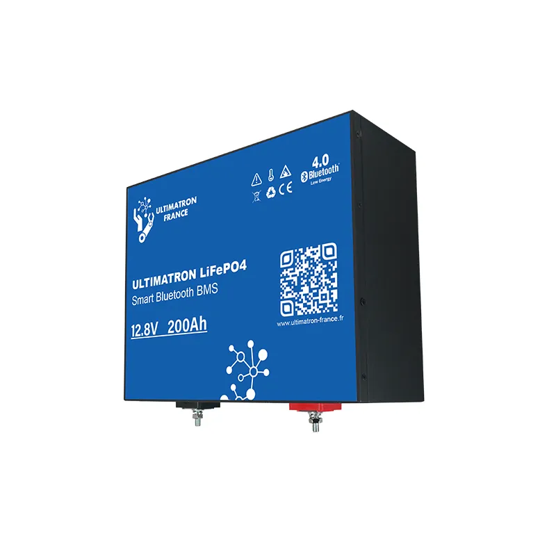 Ultimatron ULM 12.8V 200Ah Batterie Lithium Bluetooth 2560Wh