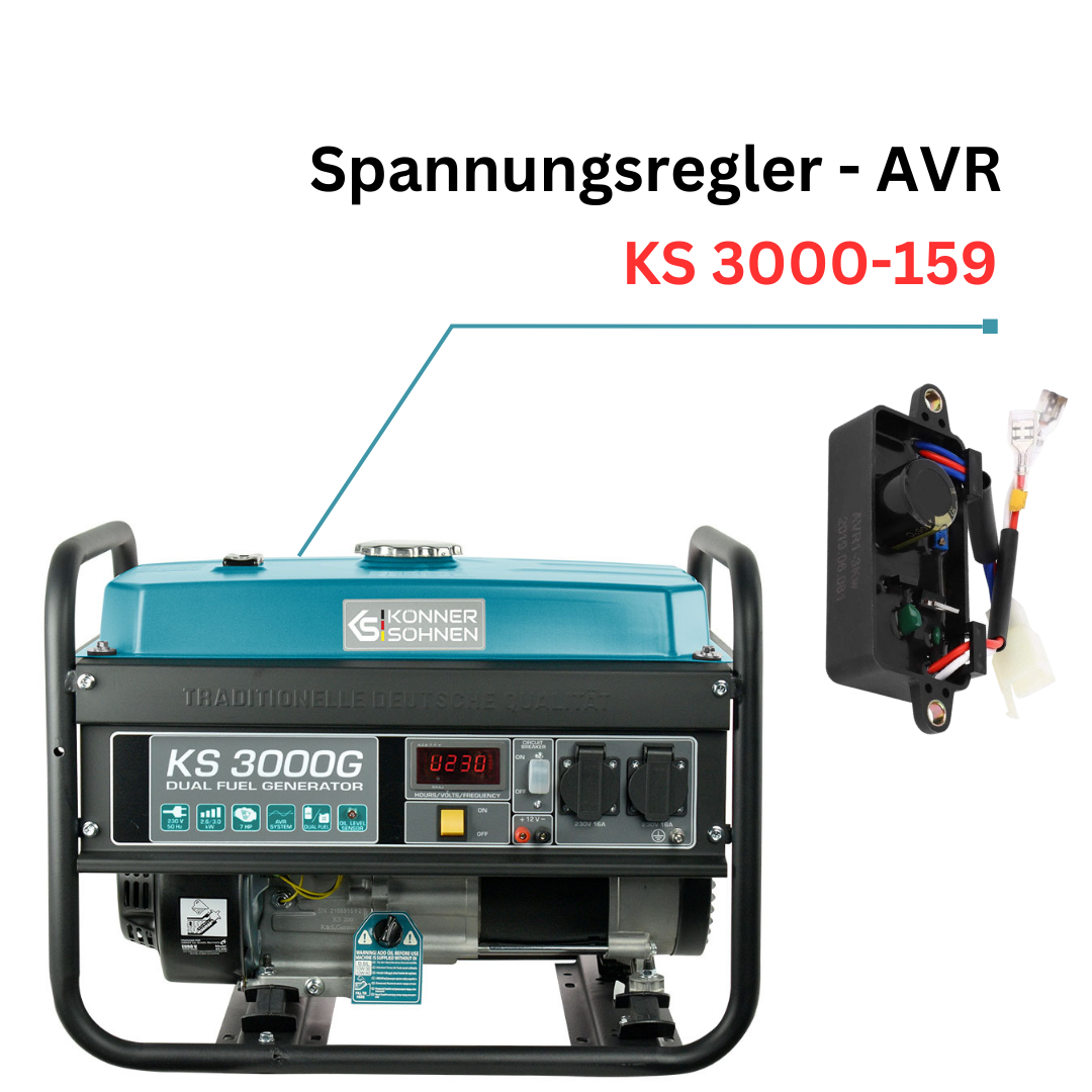 Könner & Söhnen K&S BASIC KS 3000-159 régulateur de tension AVR KS 3000